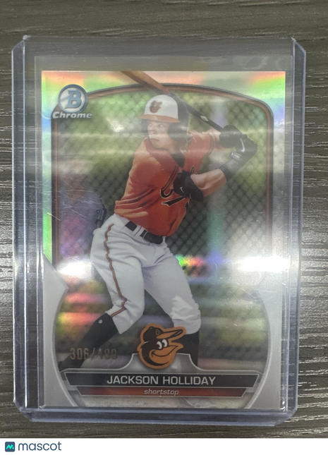 2023 Bowman Chrome Jackson Holliday Refractor /499