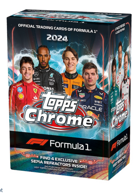 2024 Topps Chrome Formula 1 Blaster Box