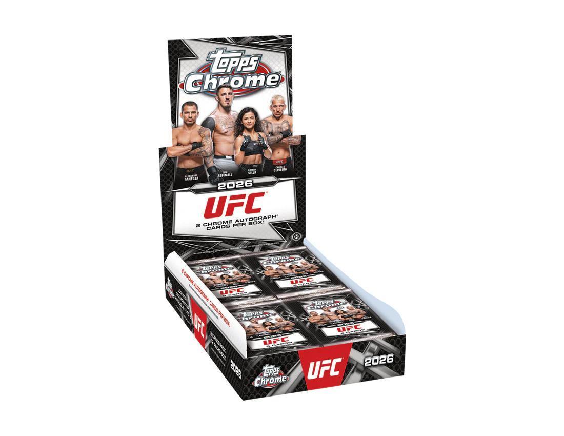 2026 Topps Chrome UFC Hobby Box