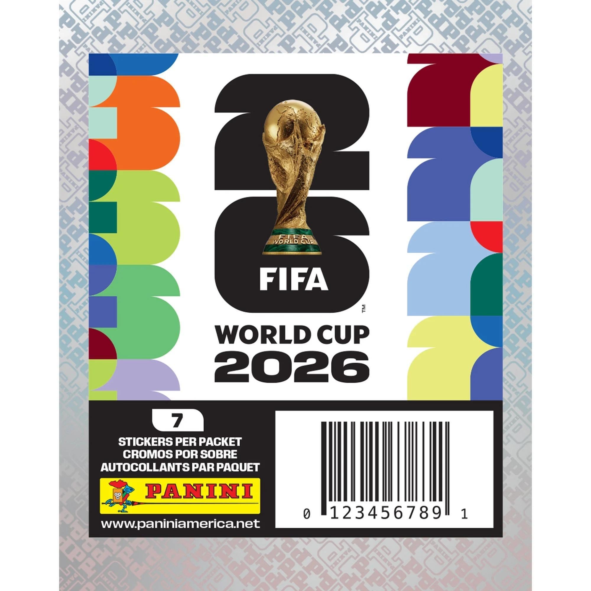 2026 Panini World Cup Soccer Sticker Packets Packs USA