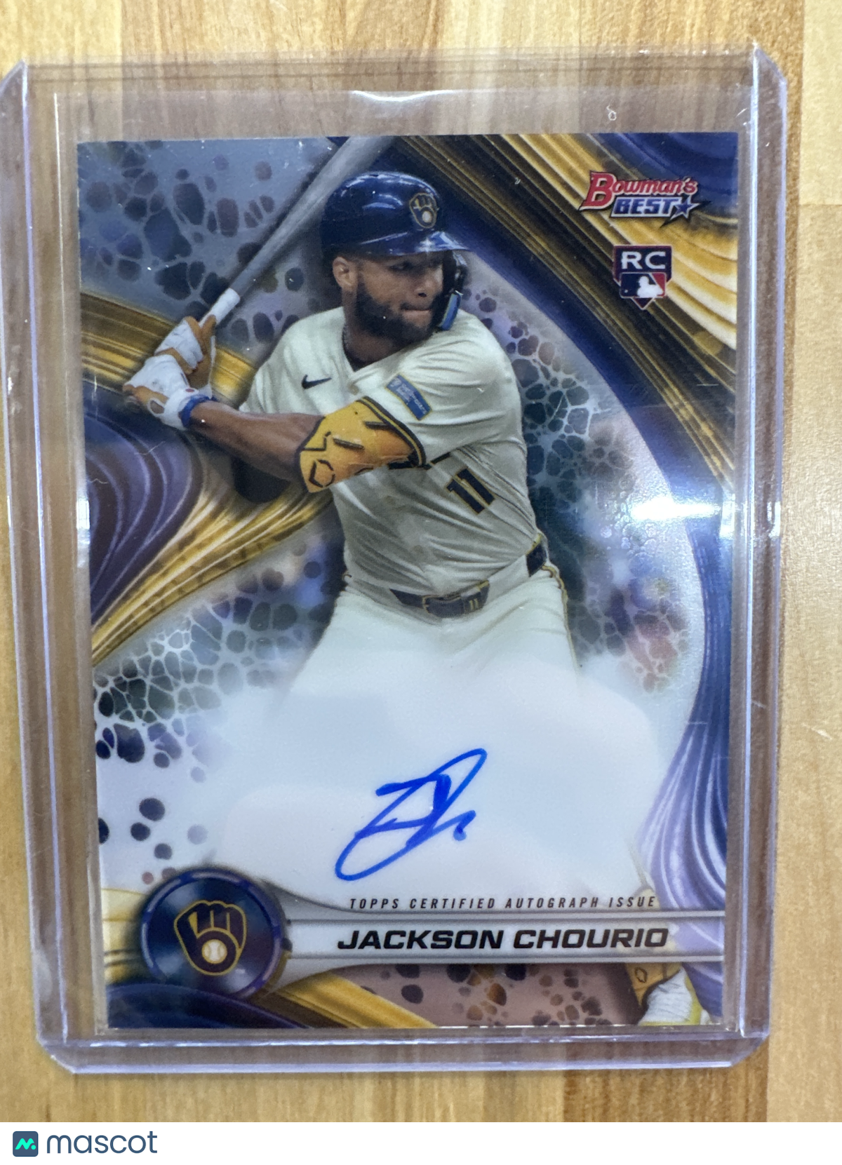 2024 Bowman Best Jackson Chourio Rookie Auto