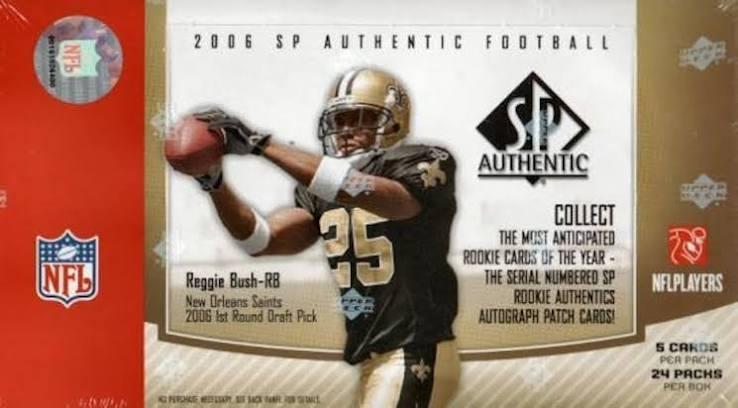 2006 Upper Deck SP Authentic Football Hobby Box