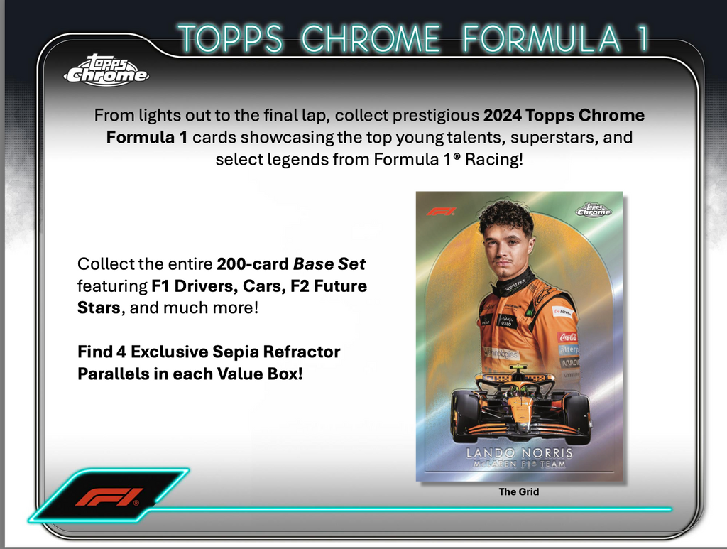 2024 Topps Chrome Formula 1 Blaster Box