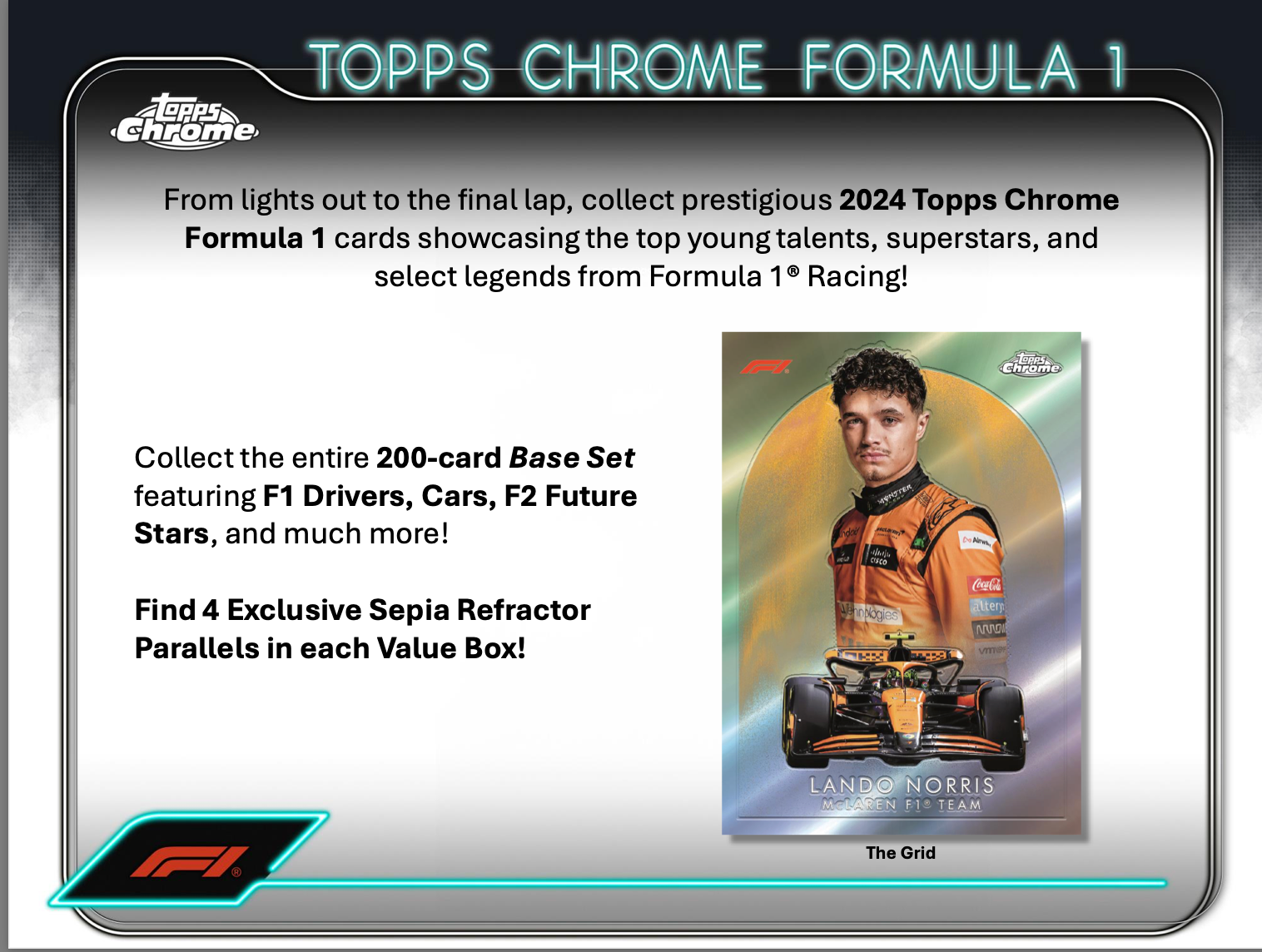 2024 Topps Chrome Formula 1 Blaster Box