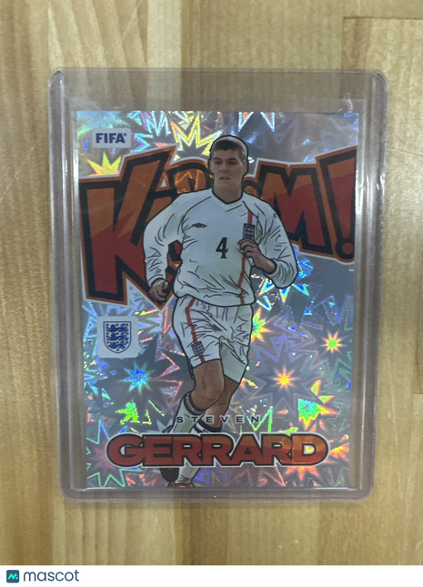 2024-25 Donruss Steven Gerrard #21 Kaboom