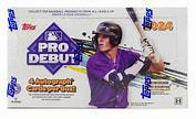 2024 Topps Pro Debut Baseball Hobby Box