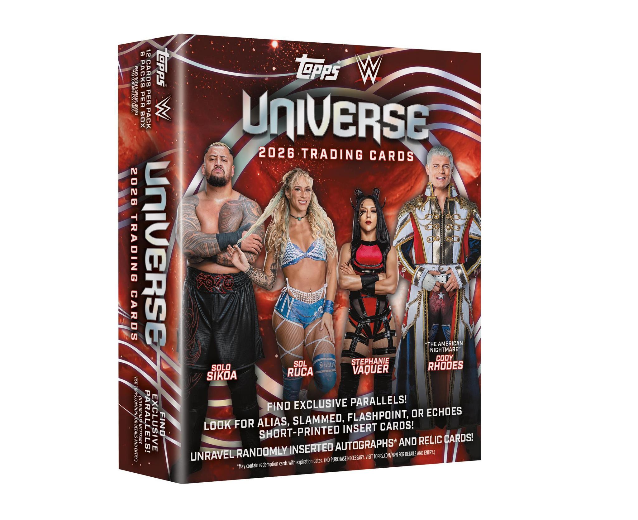 2026 Topps WWE-universe Mega