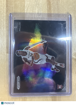 2023 Prizm Draft Picks Brandon Miller #3 Black Color Blast