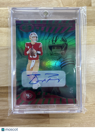 2024 Illusions Brock Purdy Green Auto /5