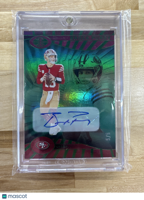 2024 Illusions Brock Purdy Green Auto /5