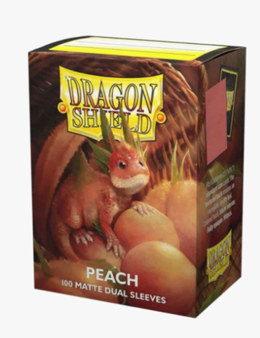 Dragon Shield: Matte Sleeves - Peach (100 ct.)