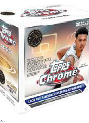 2023/24 Topps Chrome Basketball Mega Monster Box