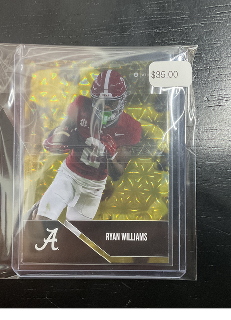2024 Onit Ryan Williams Rookie Tellow Alabama