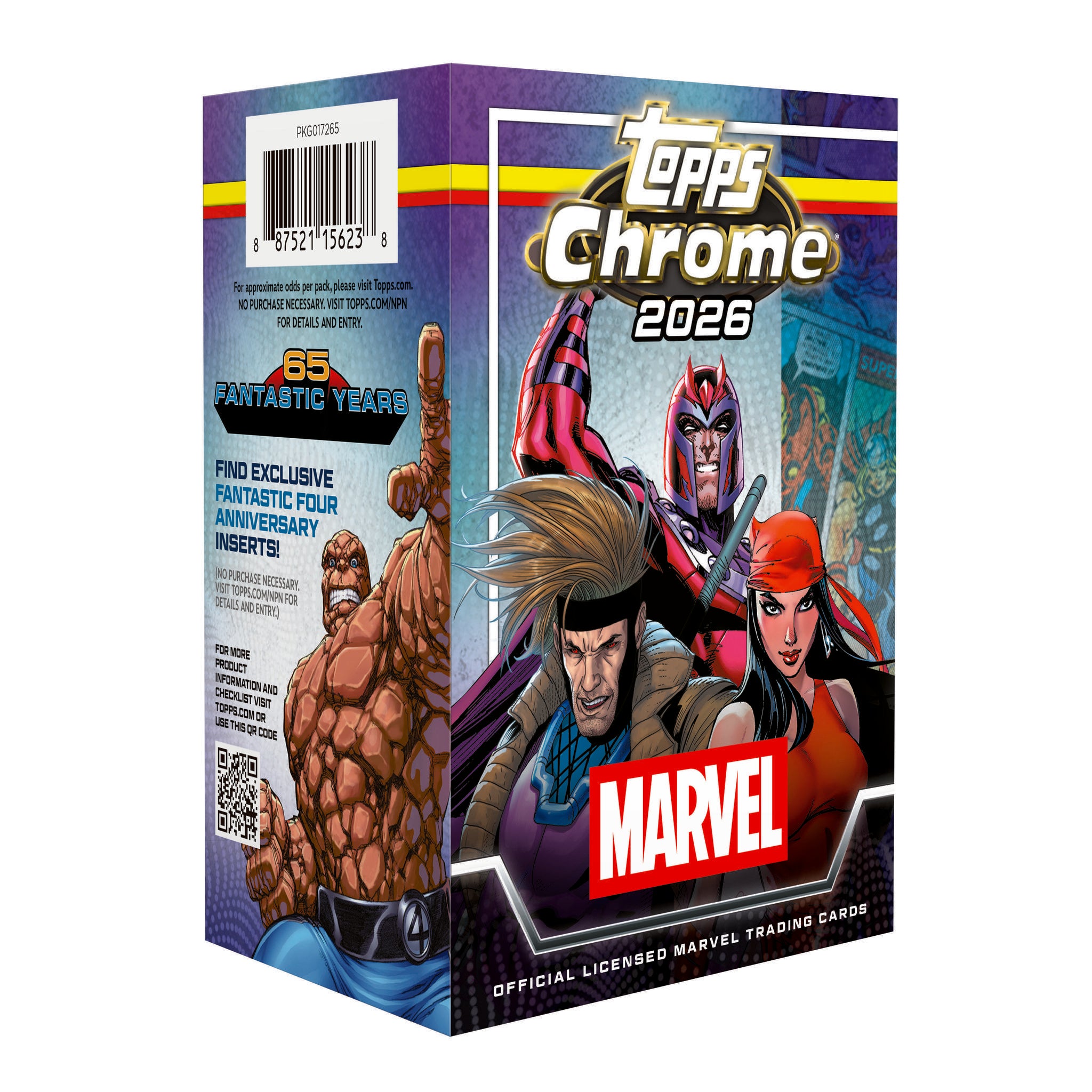 2026 Topps Marvel Chrome Value Blaster Box