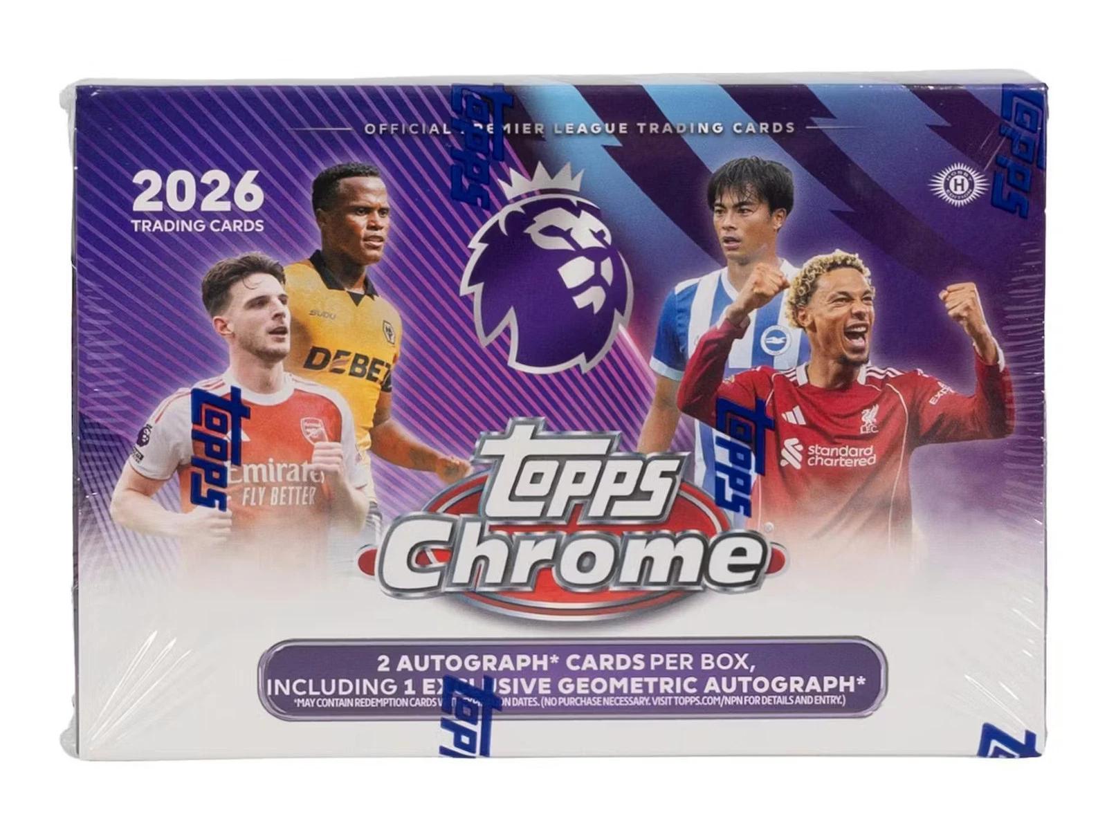2025/26 Topps English Premiere League EPL Chrome Breaker Delight