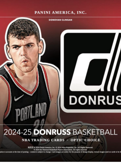 24/25 Panini Donruss Basketball Choice Box