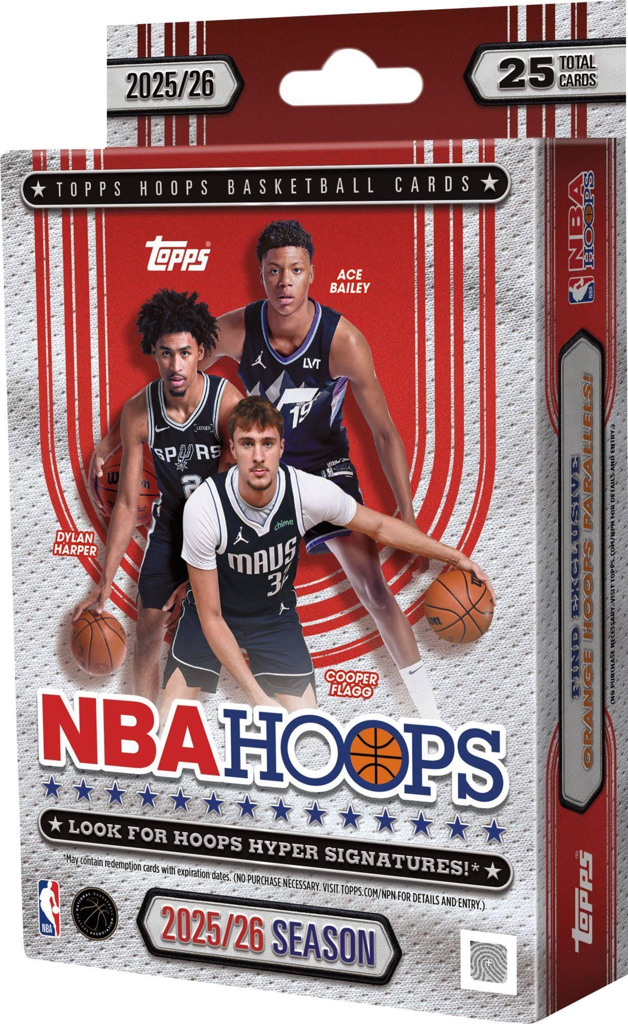 2025/26 Topps NBA Hoops Hanger Box