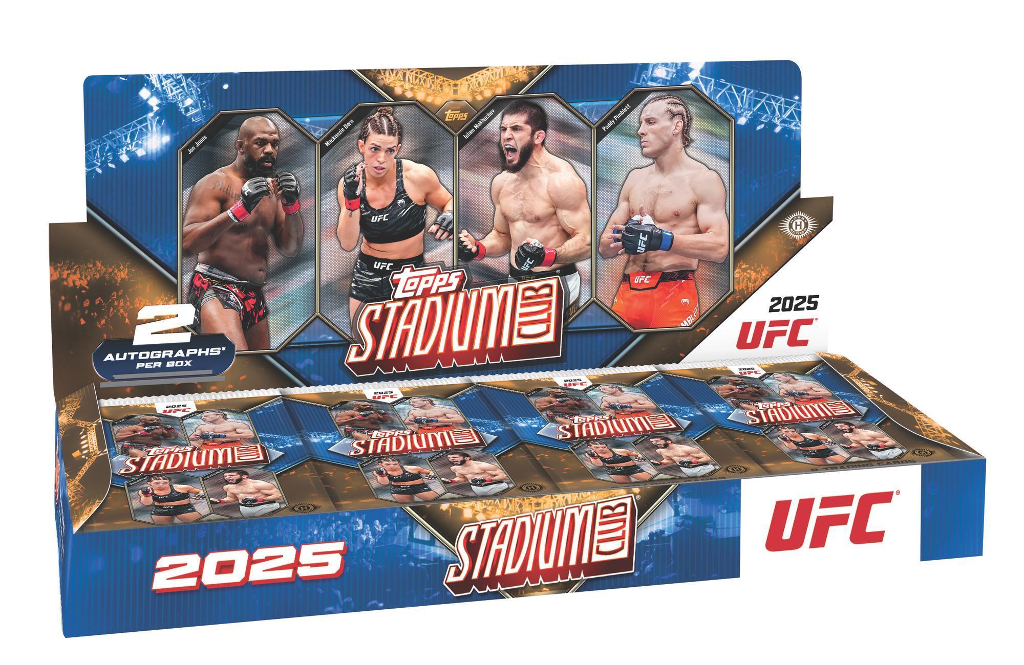 2025 Topps UFC Stadium Club Hobby Box