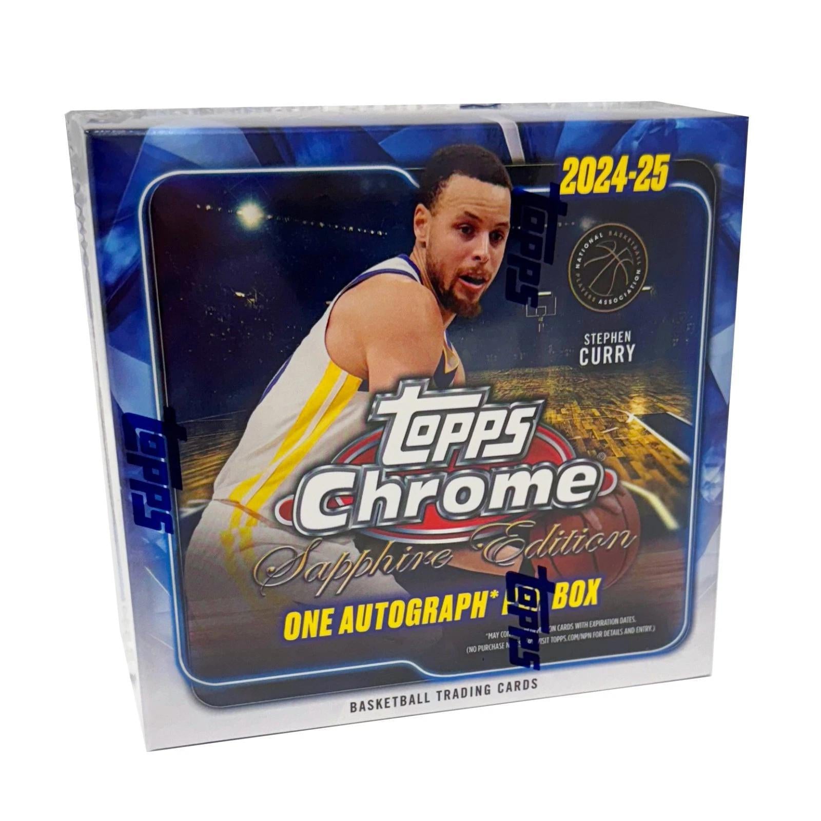 2024/25 Topps Chrome Sapphire Edition Basketball Box