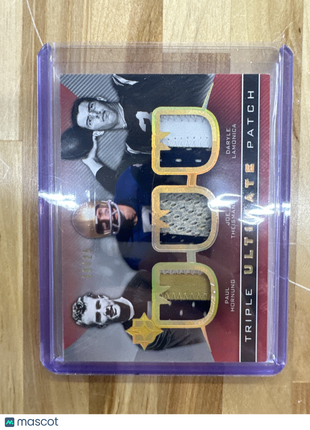 2013 Upper Deck Paul Hornung Joe Theismann Daryle Lamonica Patch /25