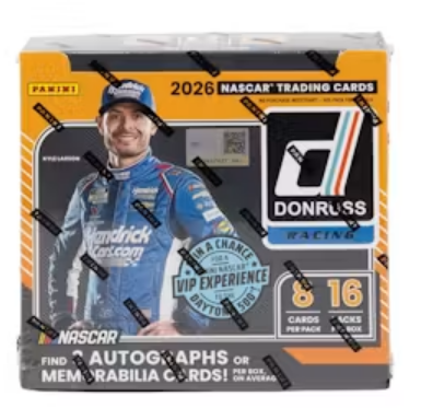 2026 Panini Donruss NASCAR Racing Hobby Box - DAMAGED BOX