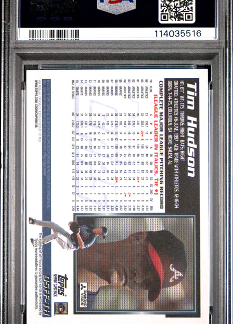 2024 Topps Archives Fan Favorites Autographs Tim Hudson #95FFTH PSA 10
