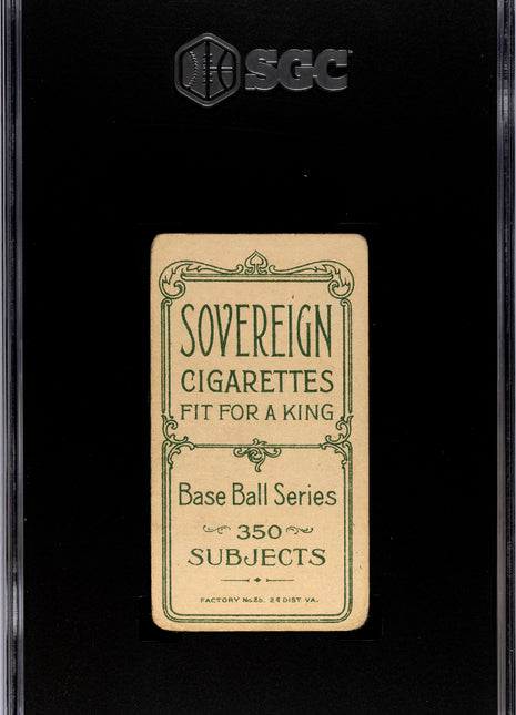 1910 Sovereign Cigarettes (T206) George Moriarty SGC 2