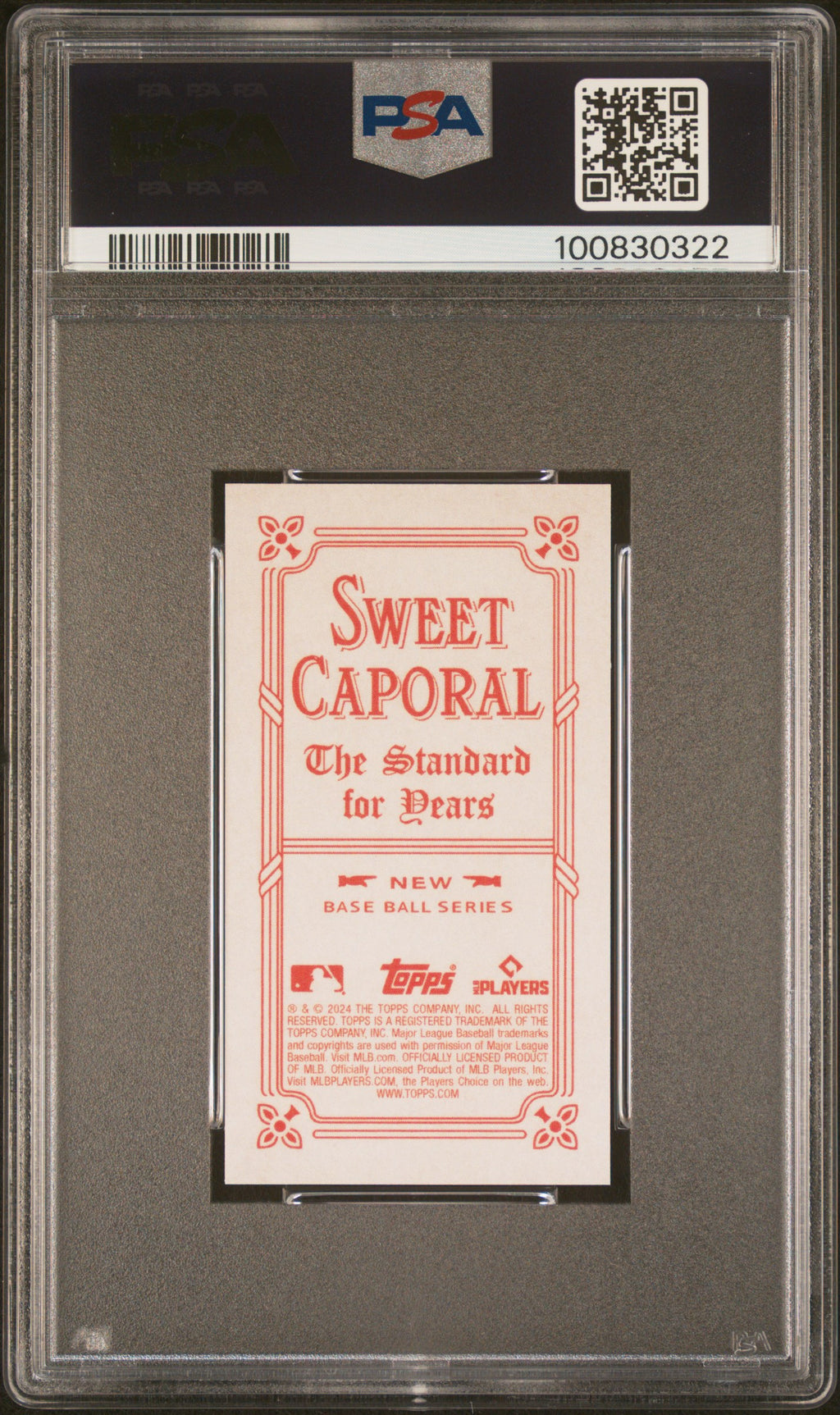 2024 Topps 206 Jung Hoo Lee Sweet Caporal Rookie PSA 10 2024 Topps 206 Jung Hoo Lee Sweet Caporal PSA 10
