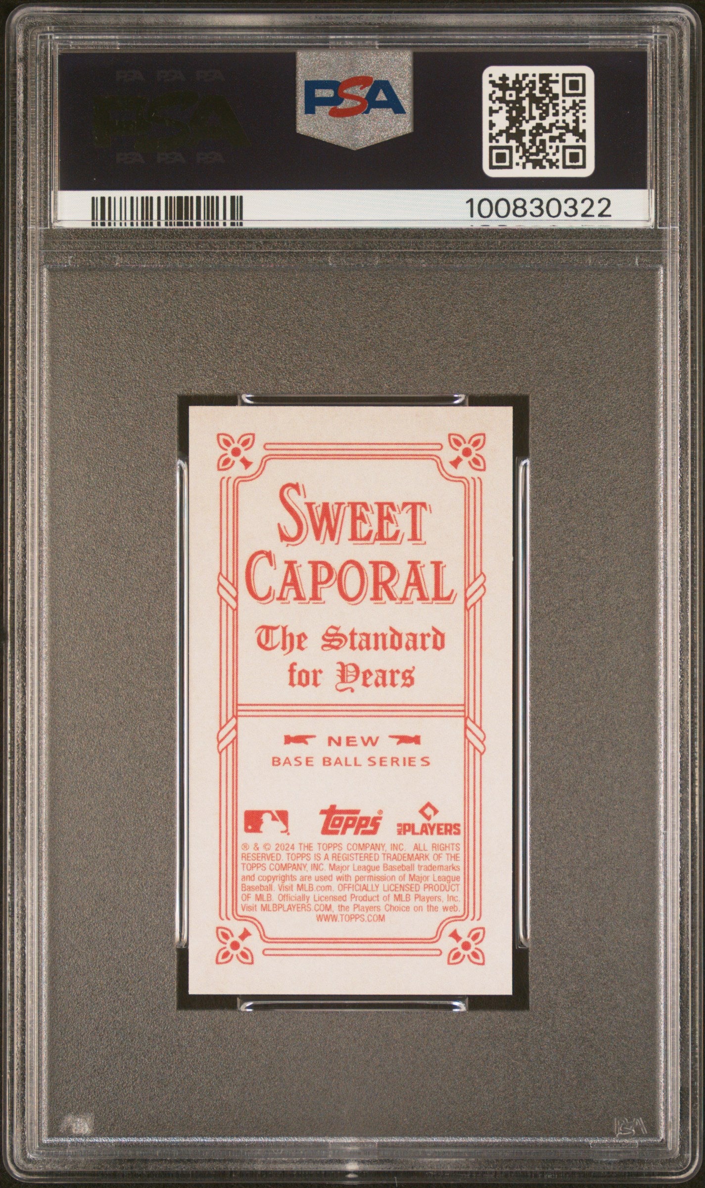 2024 Topps 206 Jung Hoo Lee Sweet Caporal Rookie PSA 10 2024 Topps 206 Jung Hoo Lee Sweet Caporal PSA 10