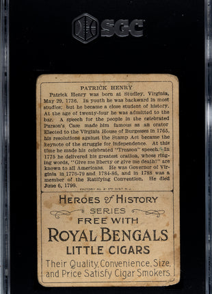 1911 Royal Bengals (T68) Patrick Henry SGC 2