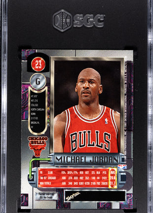1997 Skybox Metal Universe Michael Jordan #23 SGC 9