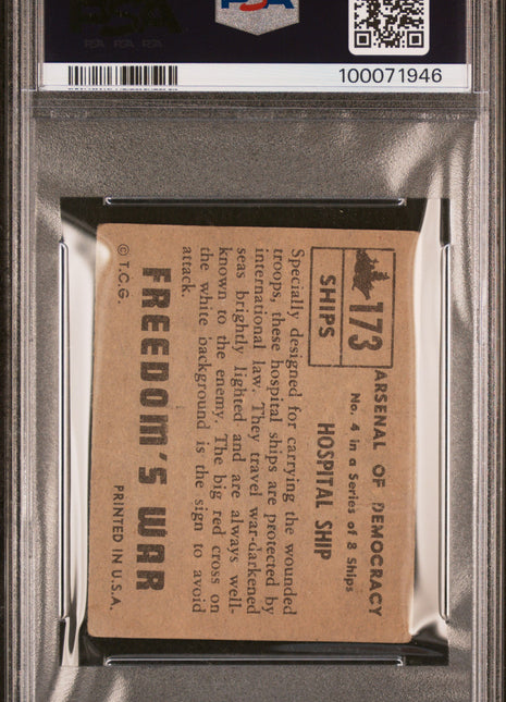 1950 Freedom's War Hospital Ship PSA 1