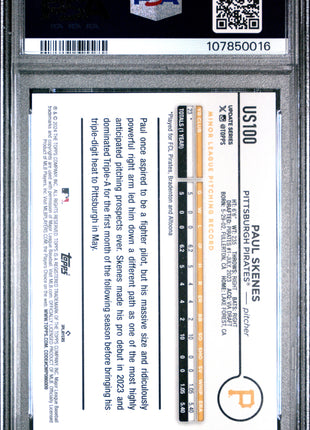 2024 Topps Update Paul Skenes #US100 PSA 10