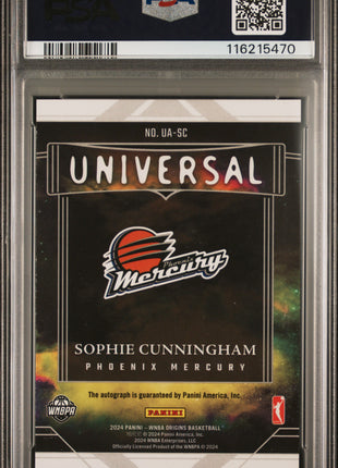 2024 Panini Origins WNBA Universal Autographs Sophie Cunningham #UASC PSA 9