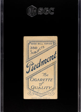 1910 Piedmont Cigarettes (T206) Bugs Raymond SGC 3