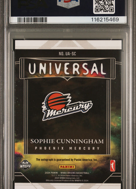 2024 Panini Origins WNBA Universal Autographs Sophie Cunningham #UASC PSA 9