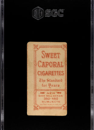 1911 Sweet Caporal (T206) Buck Herzog Boston SGC 2.5