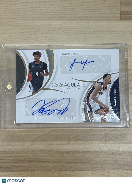 2021 Immaculate Collegiate Jalen Green Jalen Suggs Dual Auto /10