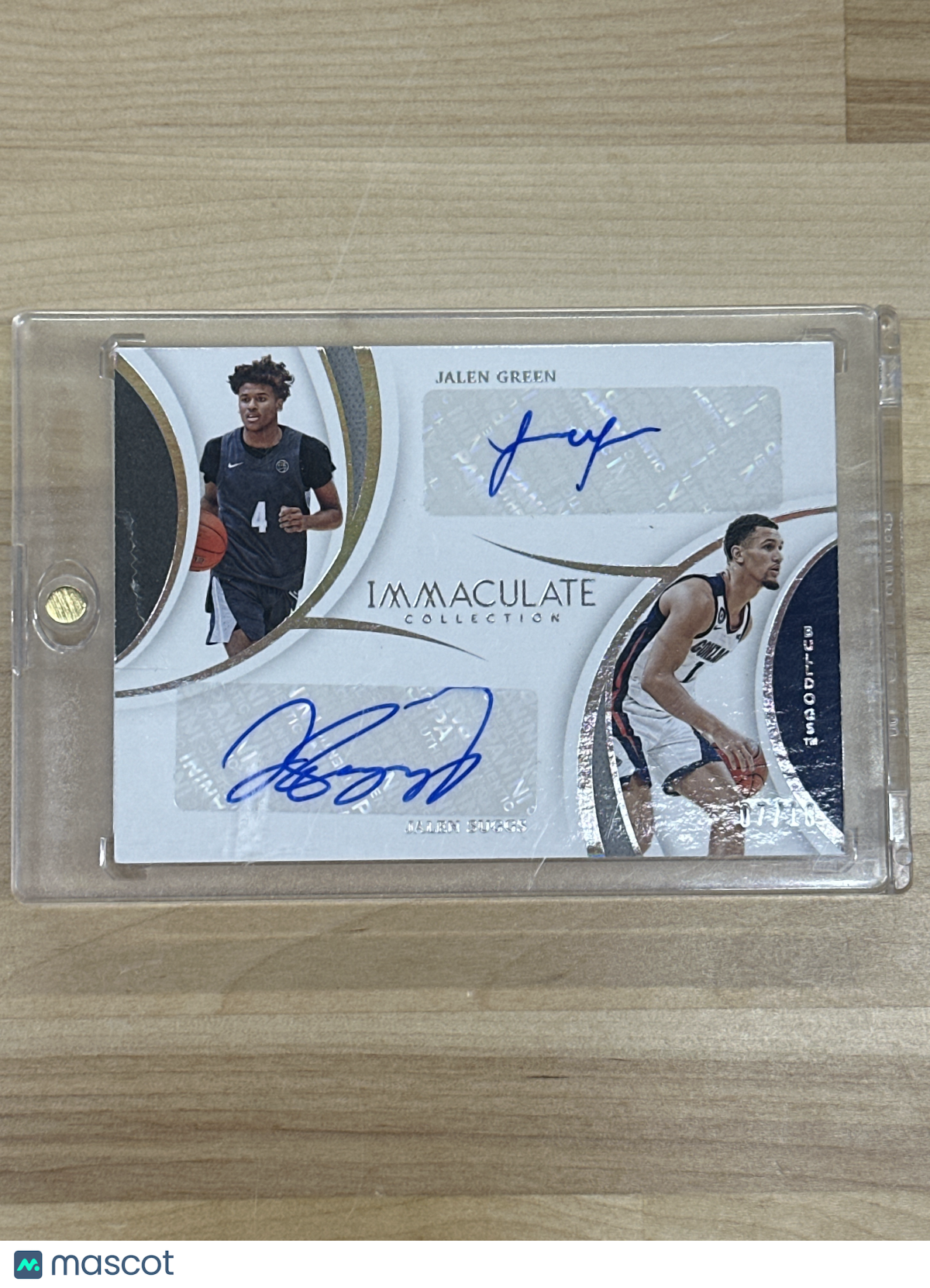 2021 Immaculate Collegiate Jalen Green Jalen Suggs Dual Auto /10