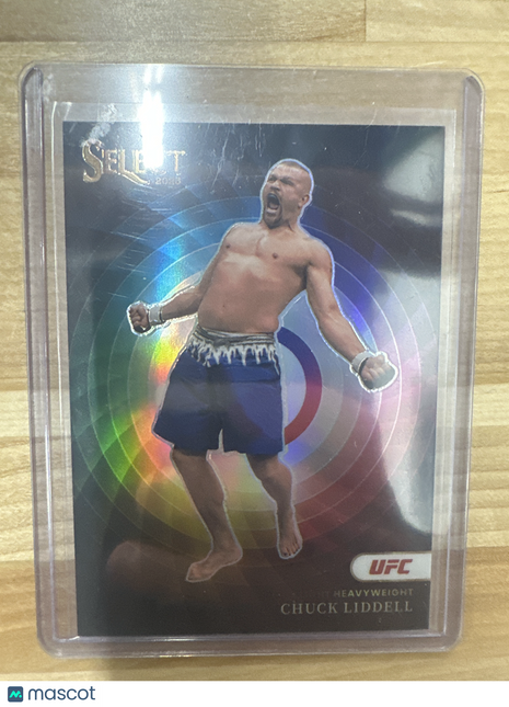2023 Select UFC Chuck Liddell Color Wheel Case Hit