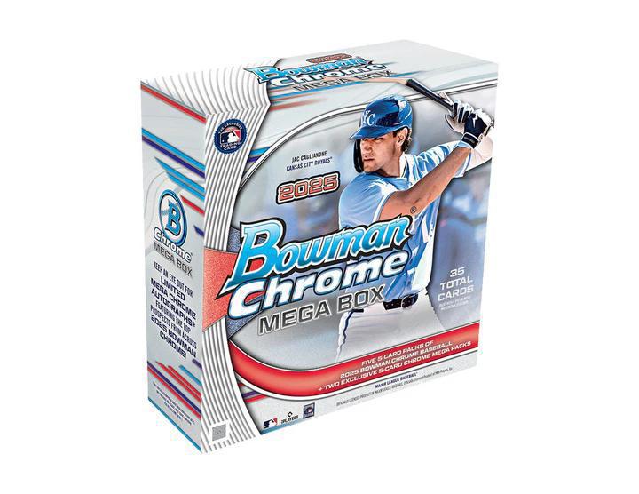 2025 Bowman Chrome Baseball Mega Box