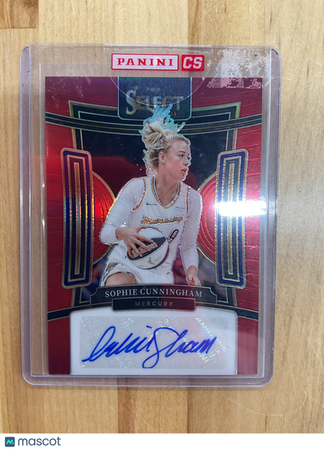 2024 Select WNBA Sophie Cunningham Red Auto /99