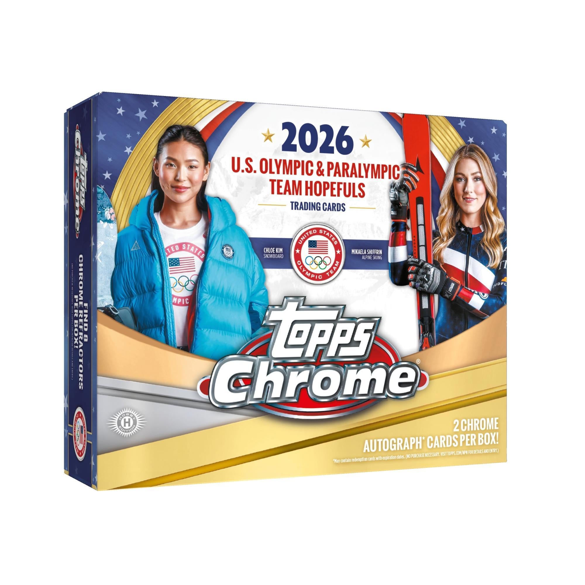 2026 Topps U.S. Olympic Hopefuls Team Hobby Box