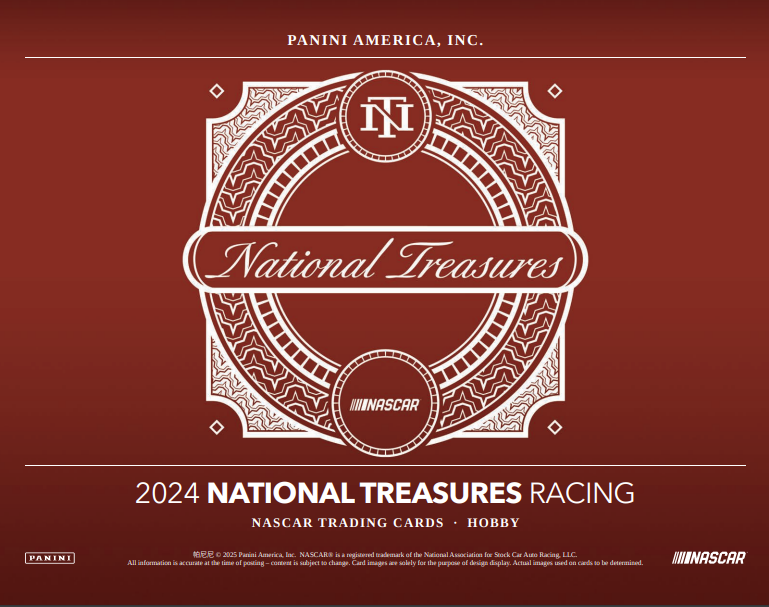 2024 National Treasures Racing Hobby Box
