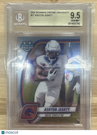 2024  Bowman U Chrome 1st Ashton Jeanty Rookie  #17 RC BGS 9.5