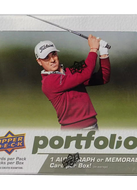2024 Upper Deck Portfolio Golf Hobby Box