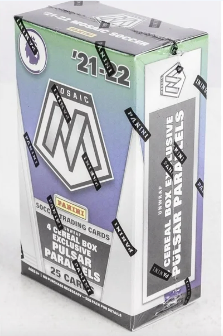 2021-22 Panini Mosaic Cereal Premier League Box