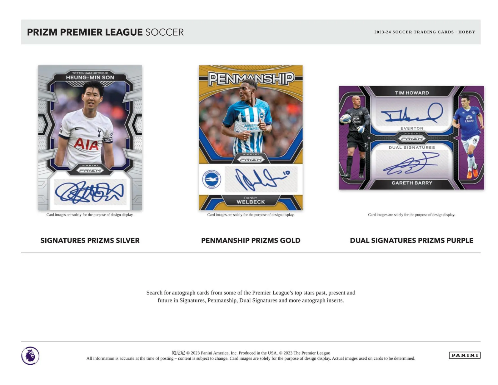 2023-24 Panini Prizm Premier League Soccer Hobby Box