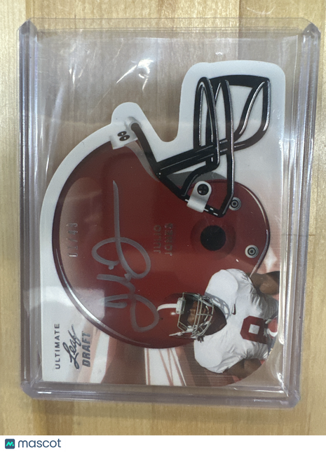 2011 Leaf Ultimate Julio Jones Helment Auto /49