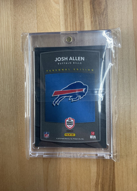 2018 Panini Donruss Josh Allen Rookie Personal Edition Auto Bills